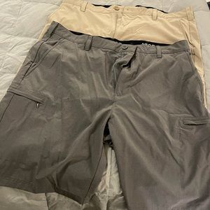 Izod golf shorts. Set of three